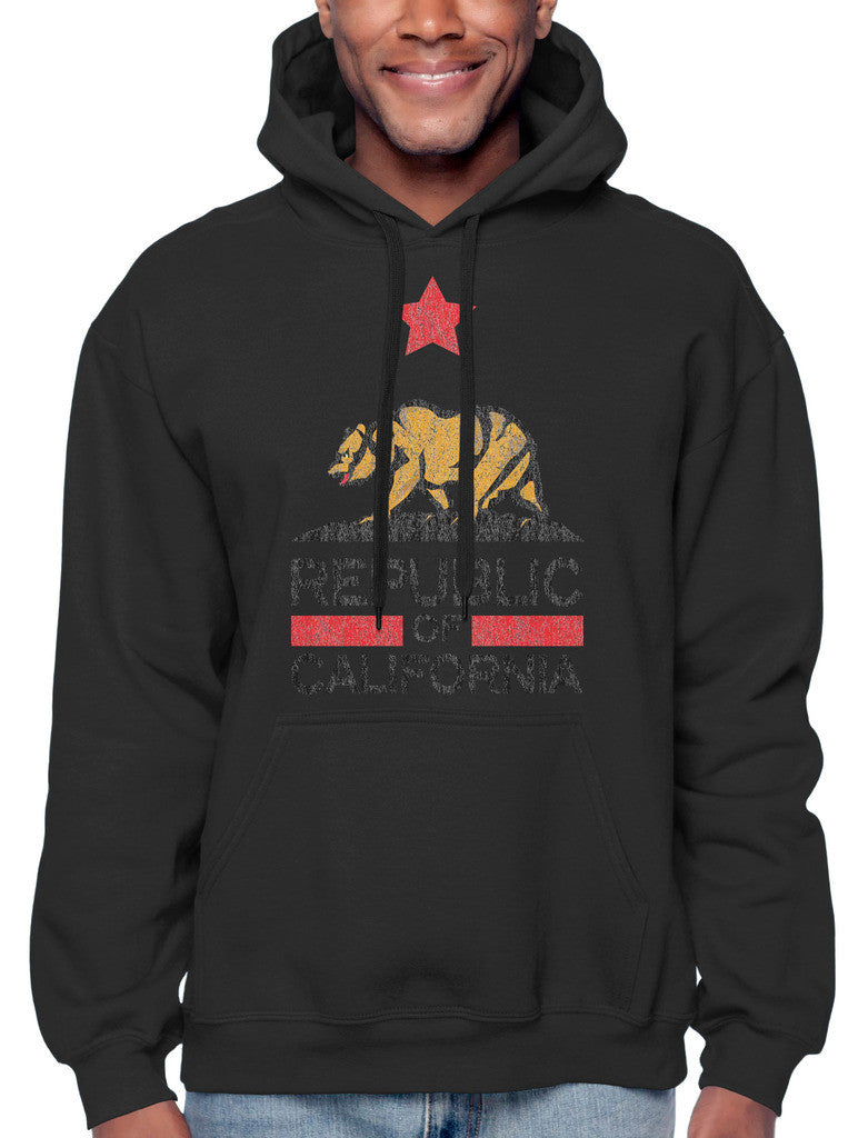 Republic Of California Sweatshirt Hoodie Hoody