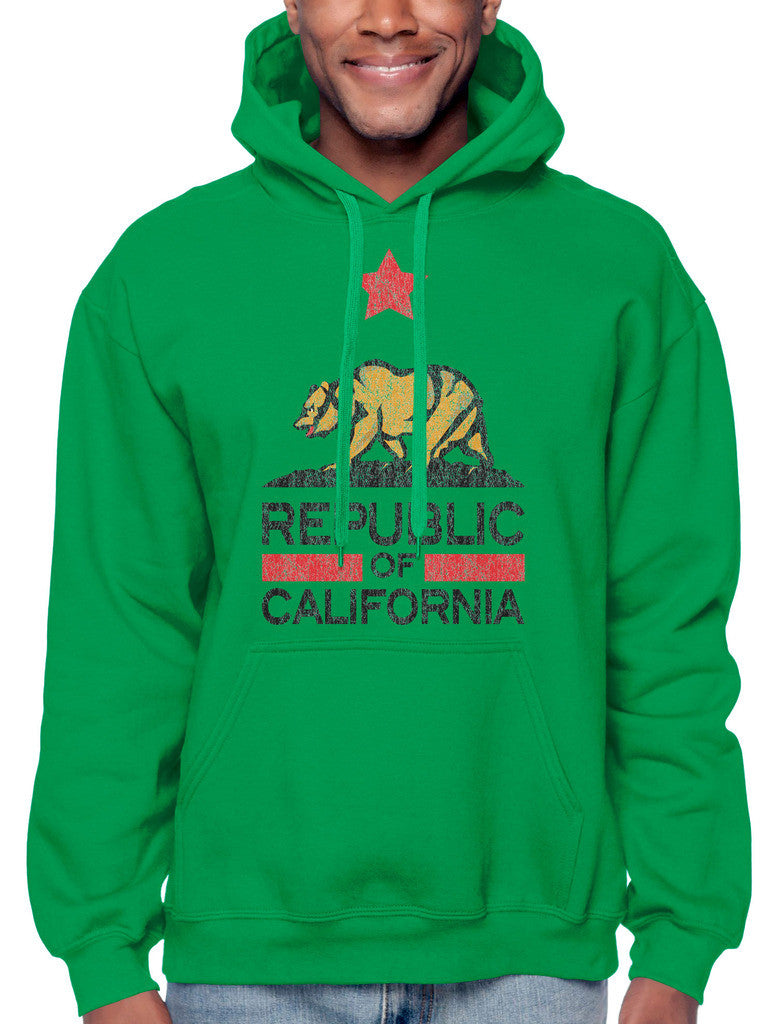 Republic Of California Sweatshirt Hoodie Hoody