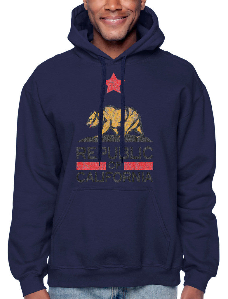 Republic Of California Sweatshirt Hoodie Hoody