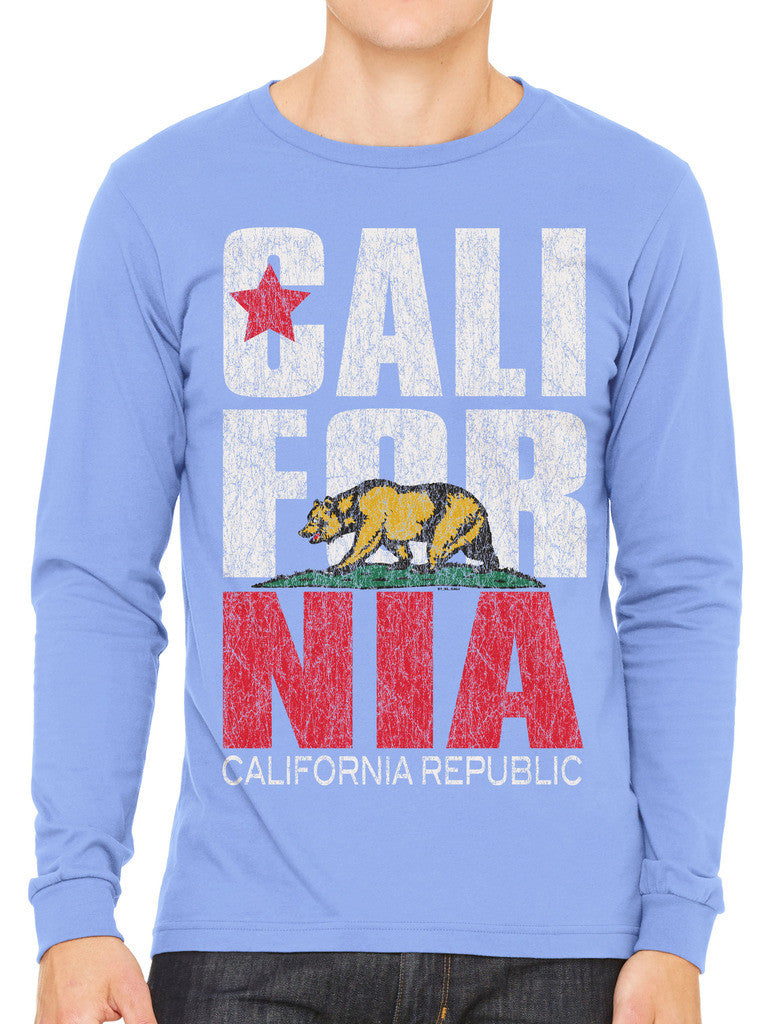 Cali For Nia California Republic Men's Long Sleeve T-shirt