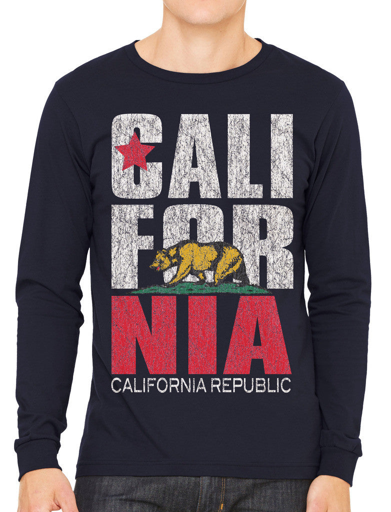Cali For Nia California Republic Men's Long Sleeve T-shirt
