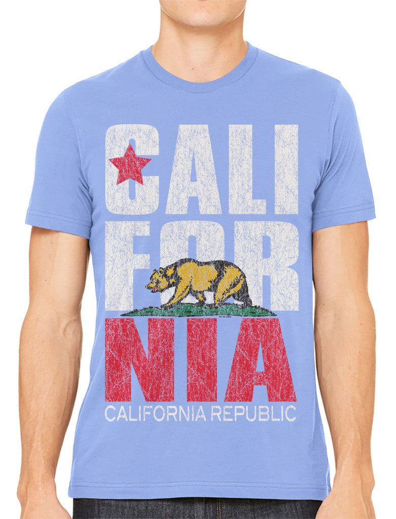 Cali For Nia California Republic Men's T-shirt