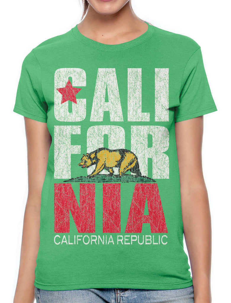 Cali For Nia California Republic Women's T-shirt