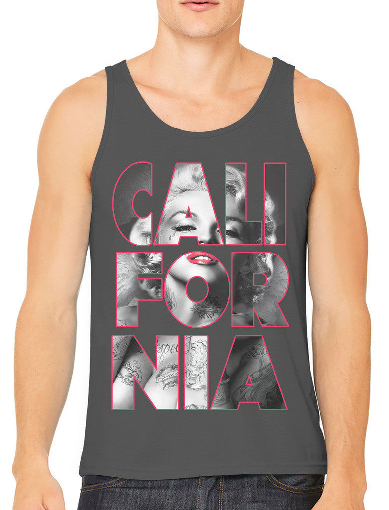 Marilyn Monroe Cali For Nia California Men's Tank Top