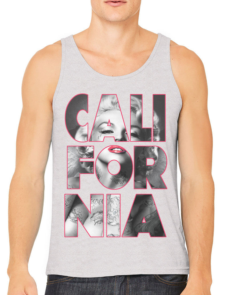 Marilyn Monroe Cali For Nia California Men's Tank Top