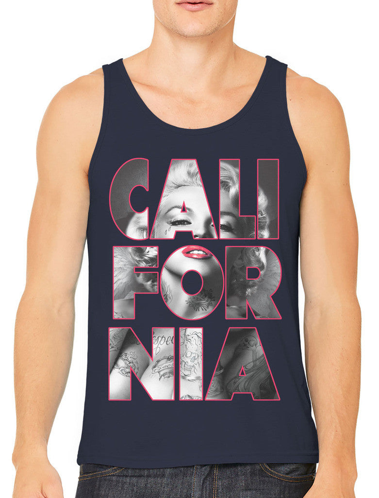 Marilyn Monroe Cali For Nia California Men's Tank Top