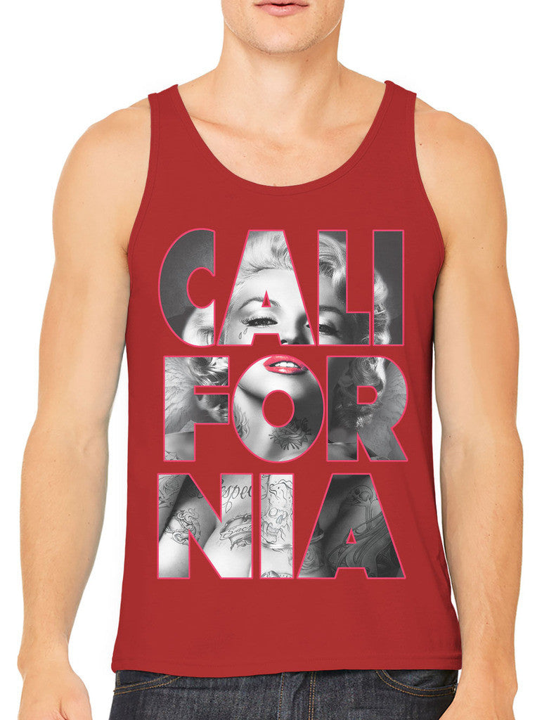 Marilyn Monroe Cali For Nia California Men's Tank Top