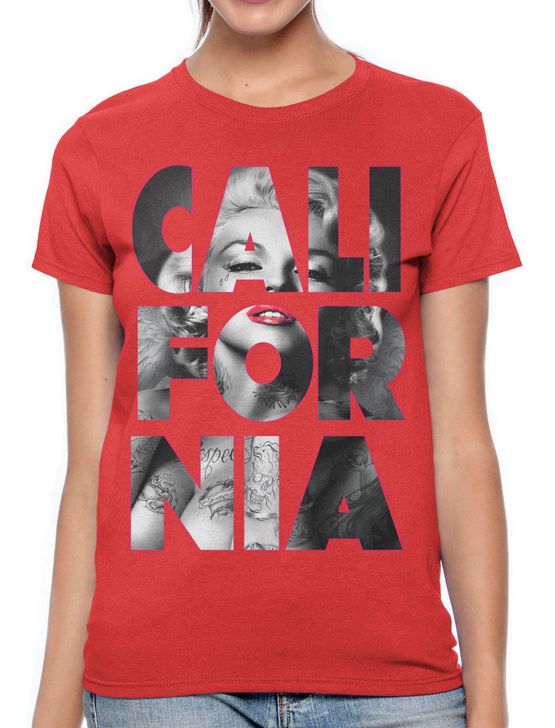 Marilyn Monroe Cali For Nia California Women's T-shirt