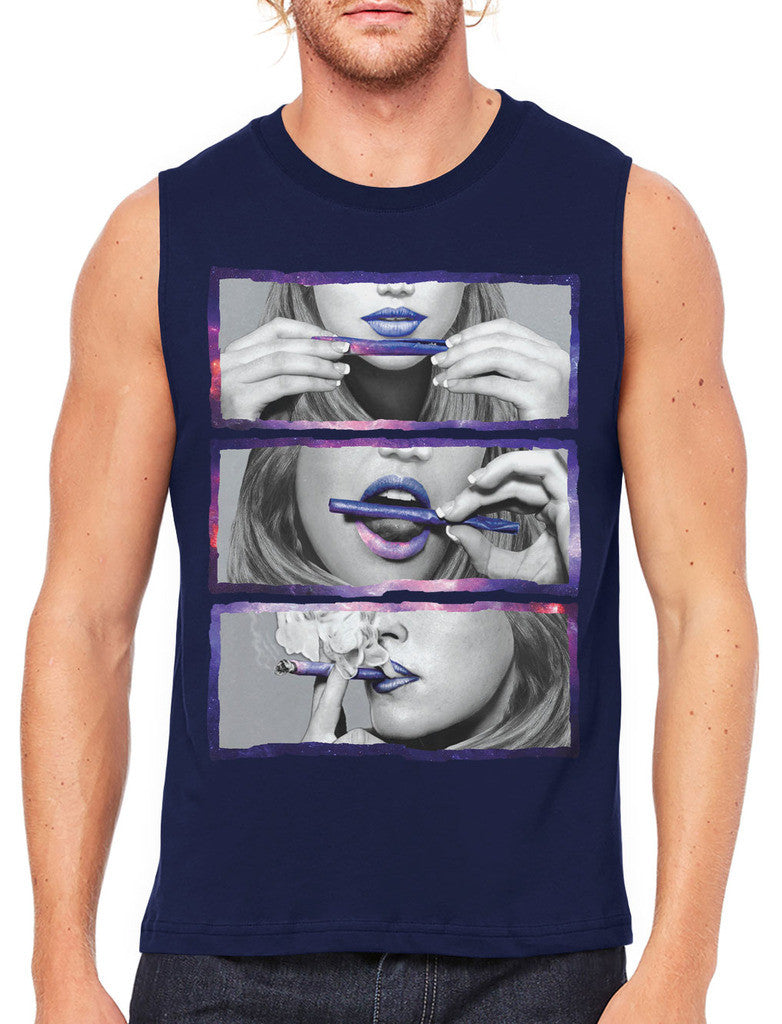 Galaxy Women Blunt Men's Sleeveless T-Shirt