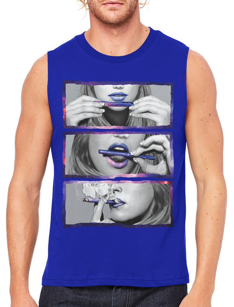 Galaxy Women Blunt Men's Sleeveless T-Shirt