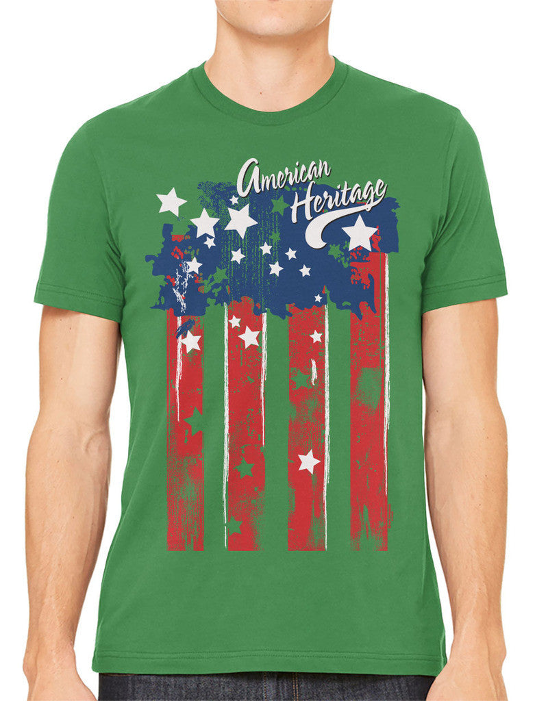 Faded American Heritage Flag Men's T-shirt