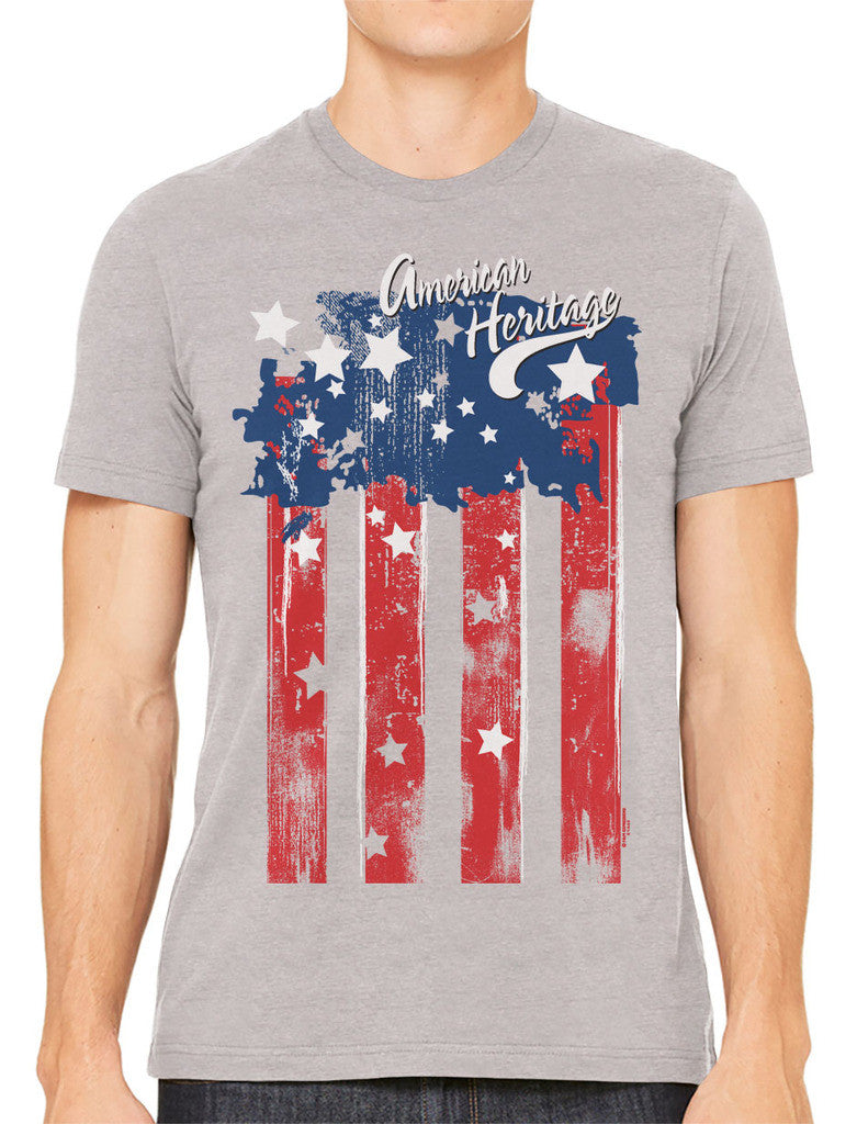 Faded American Heritage Flag Men's T-shirt