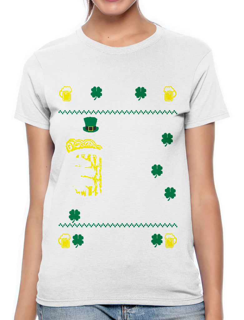 Digital Trump Make St Patricks Day Great Again Women's T-shirt