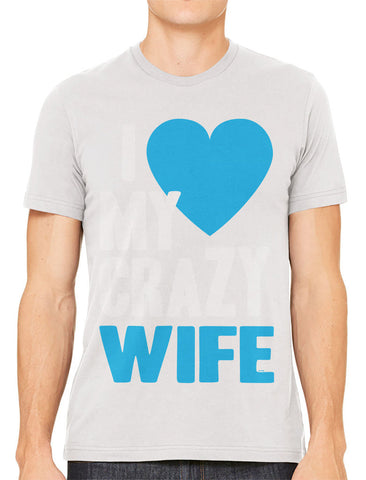 I Love my Crazy Girlfriend Men's T-shirt