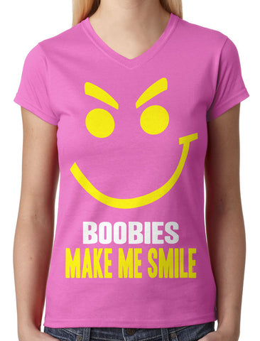 Over Size Headphones Junior Ladies V-neck T-shirt