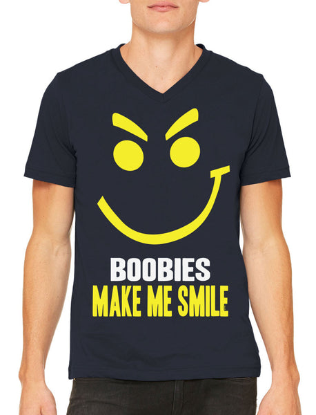 Boobies make me Smile, Peach T-shirt · We the People Clothing · Online  Store Powered by Storenvy