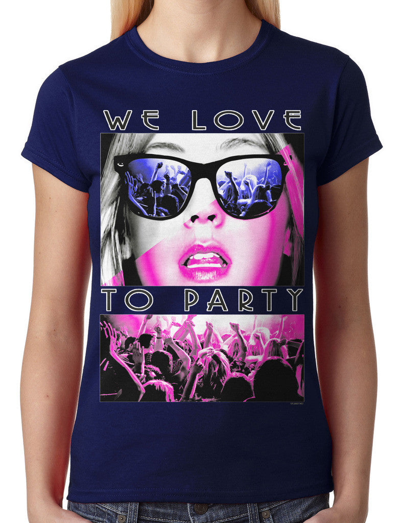 We Love To Party Junior Ladies T-shirt