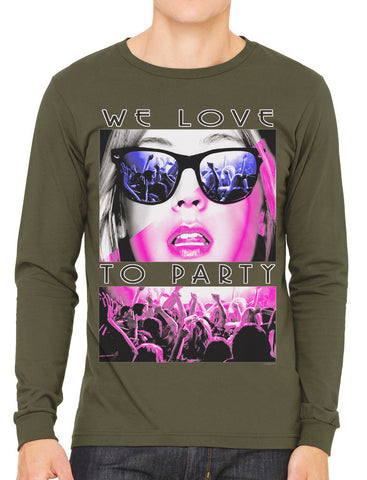 Gangster Marilyn Monroe Men's Long Sleeve T-shirt