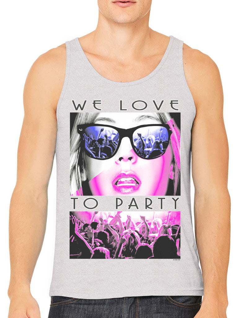 We Love To Party Men's Tank Top