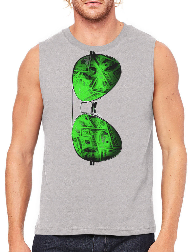 Cash Money Shades Sunglass Men's Sleeveless T-Shirt