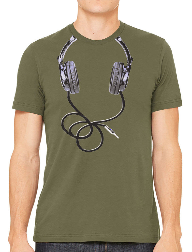 Over Size Headphones Men's T-shirt