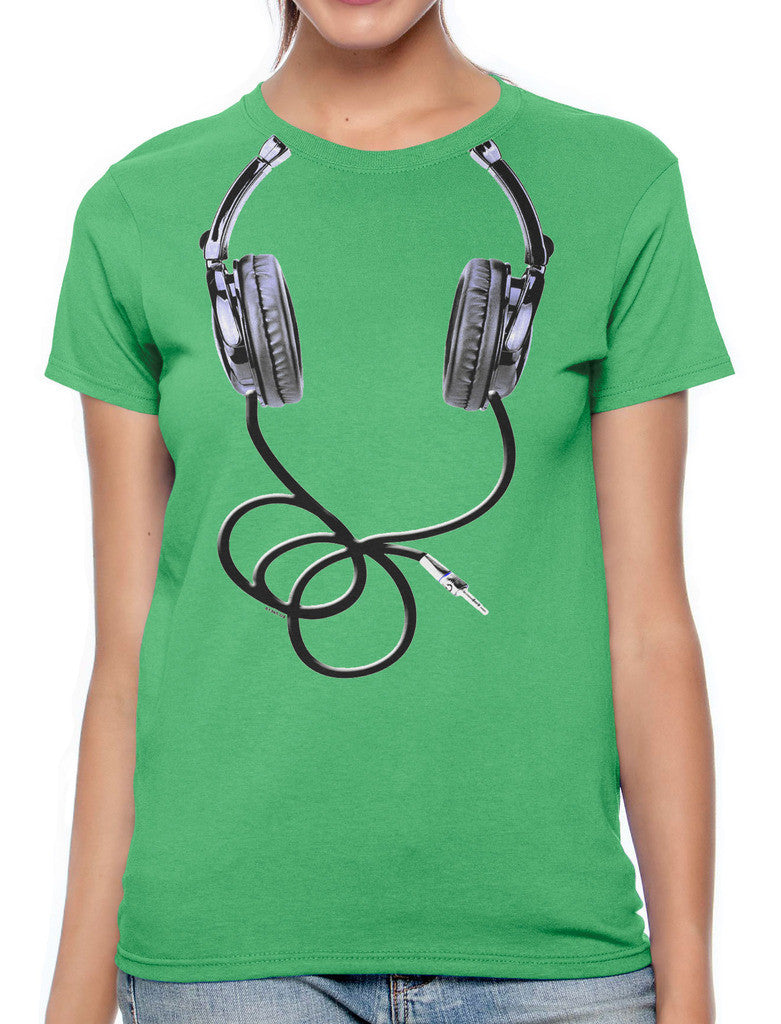 Over Size Headphones Women's T-shirt
