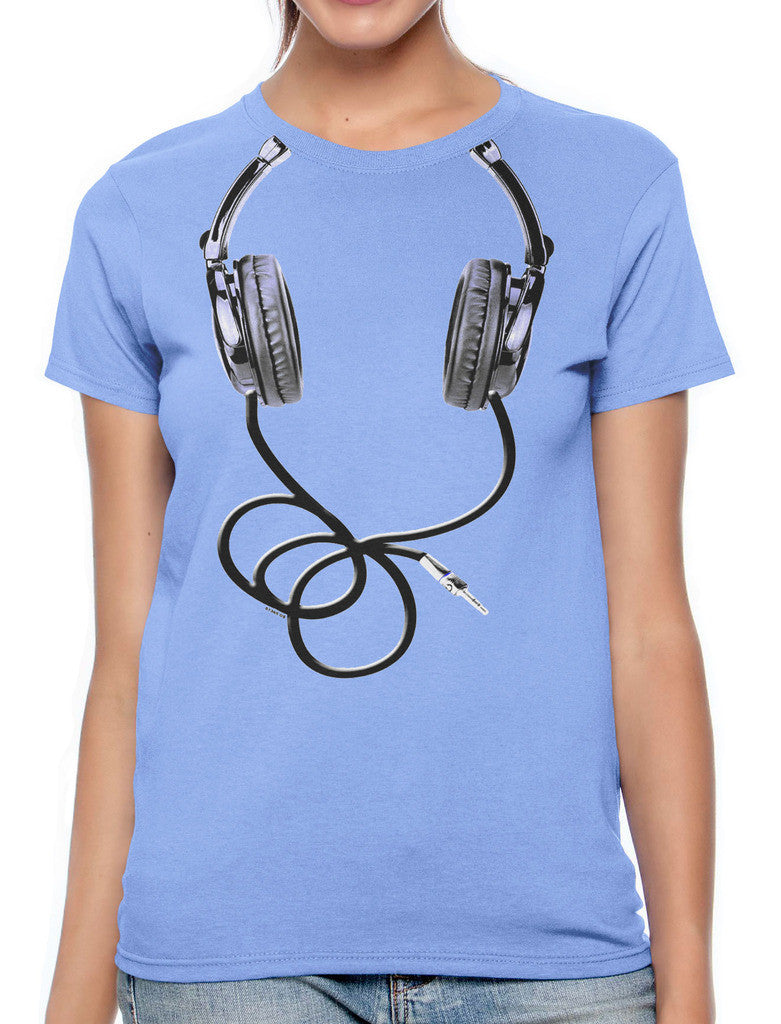 Over Size Headphones Women's T-shirt