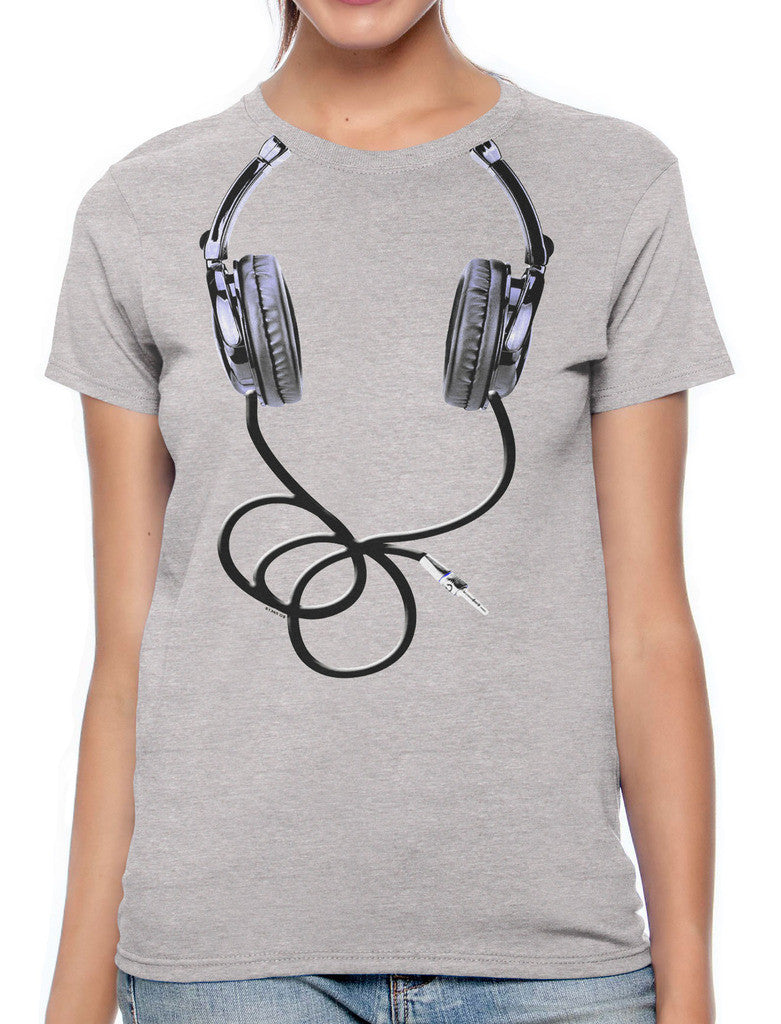 Over Size Headphones Women's T-shirt