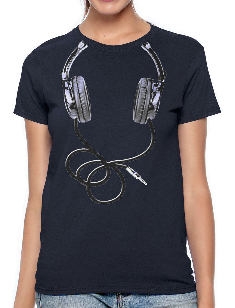 Over Size Headphones Women's T-shirt