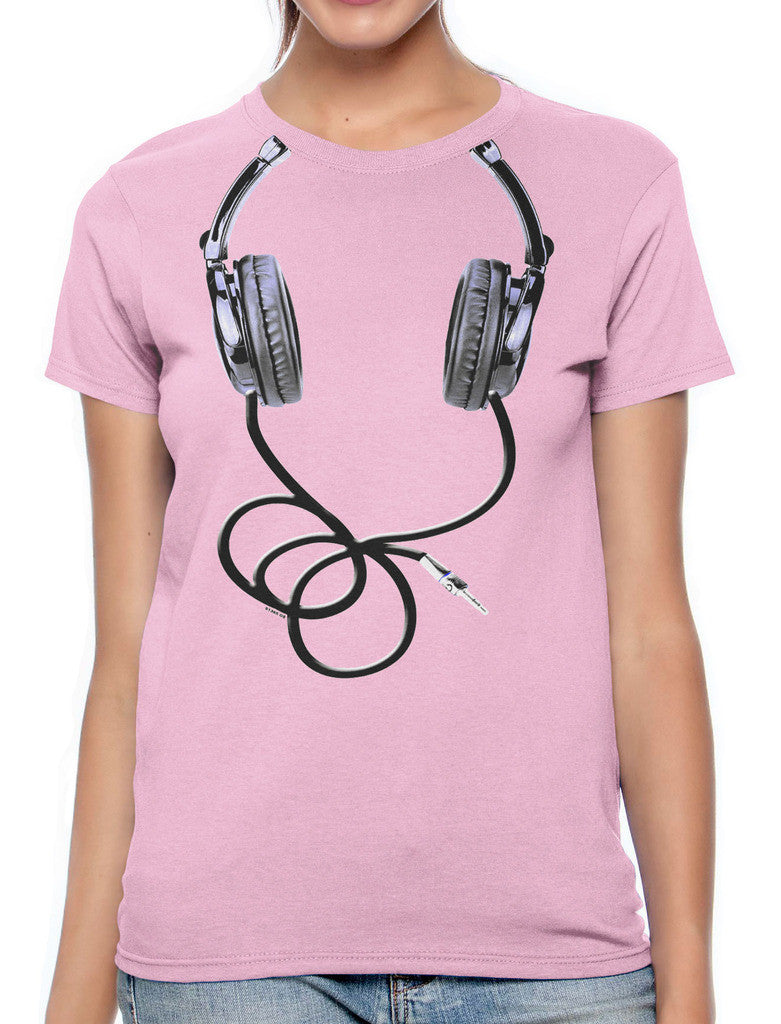Over Size Headphones Women's T-shirt