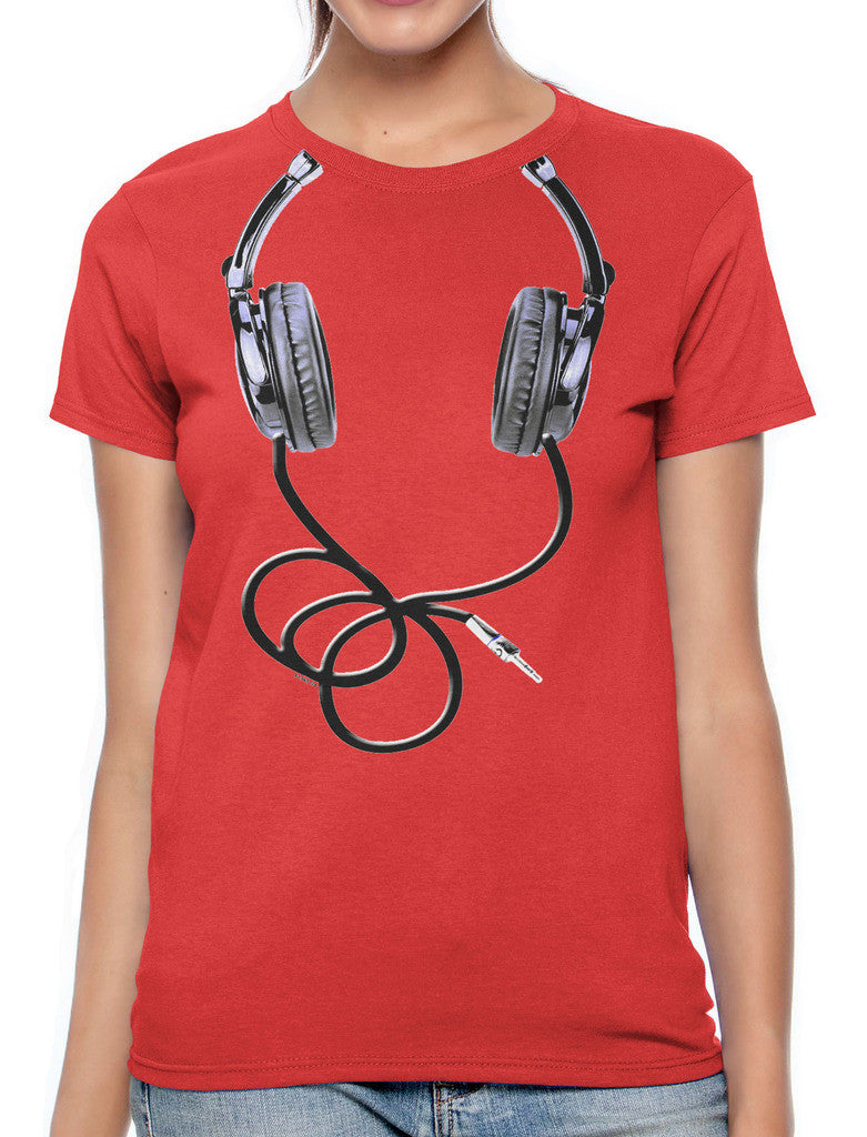 Over Size Headphones Women's T-shirt