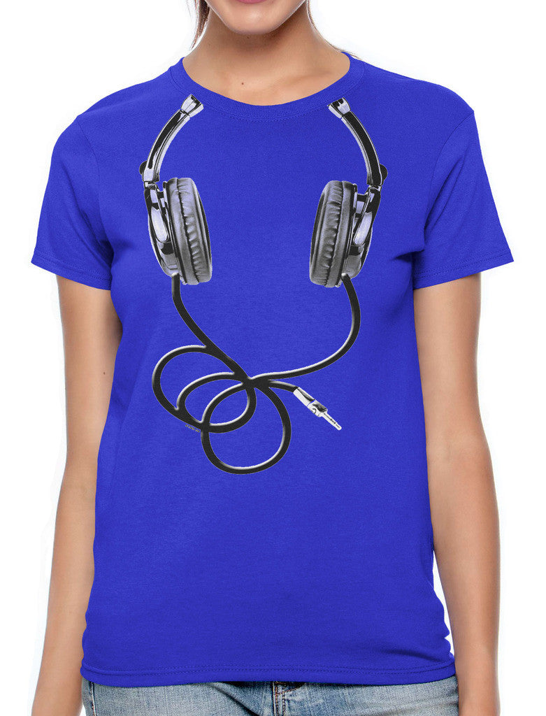 Over Size Headphones Women's T-shirt