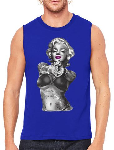 American Pride Marilyn Monroe Men's Sleeveless T-Shirt
