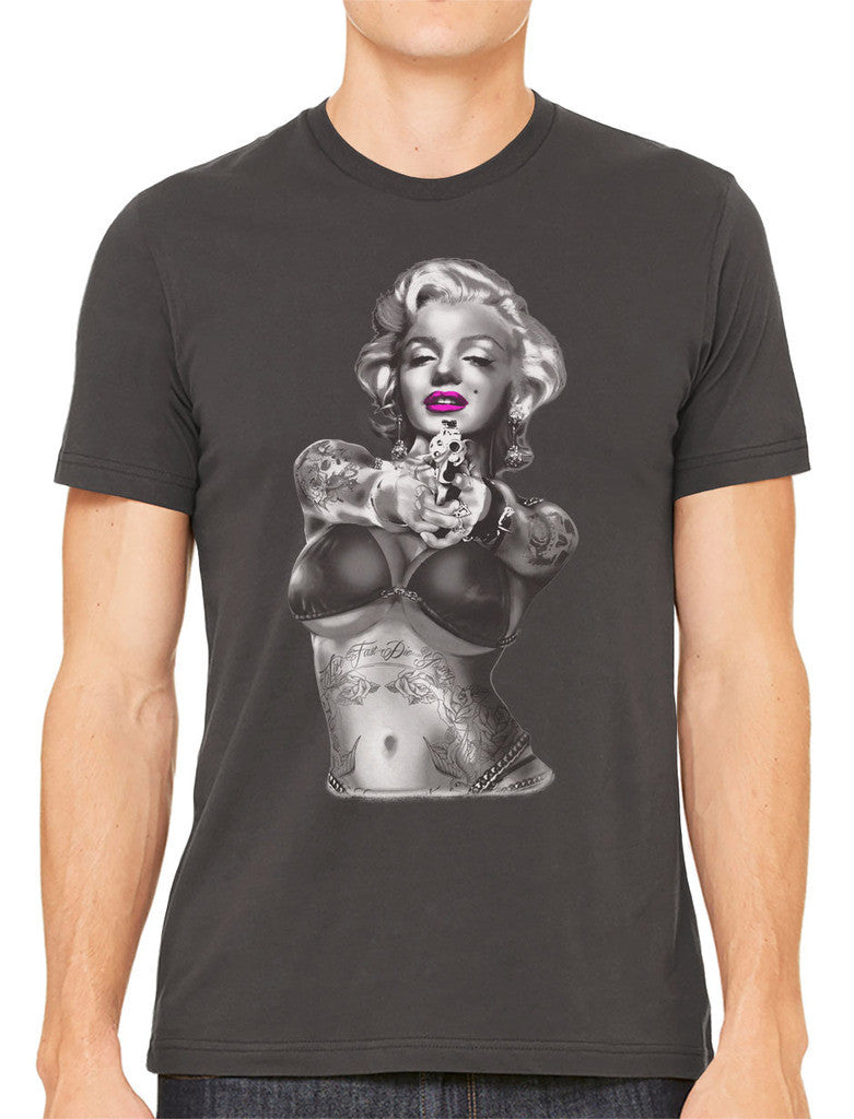Gangster Marilyn Monroe Men's T-shirt
