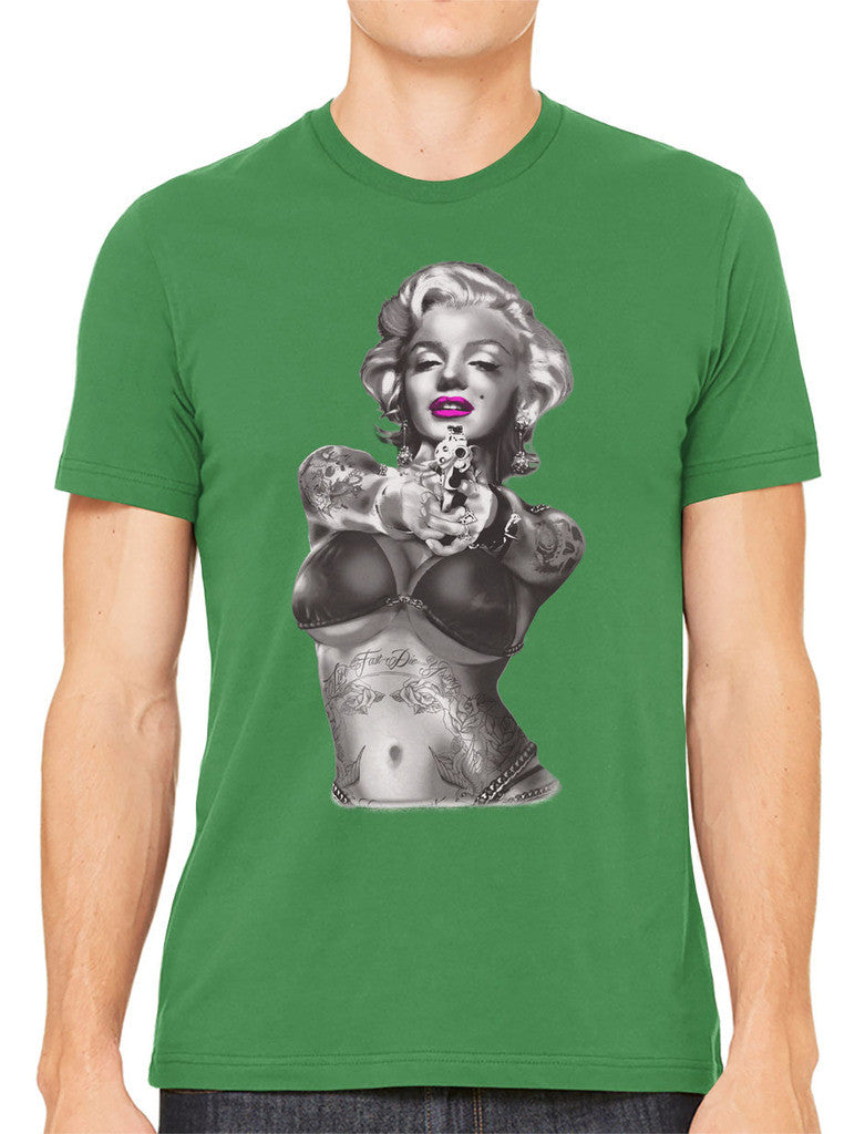 Gangster Marilyn Monroe Men's T-shirt