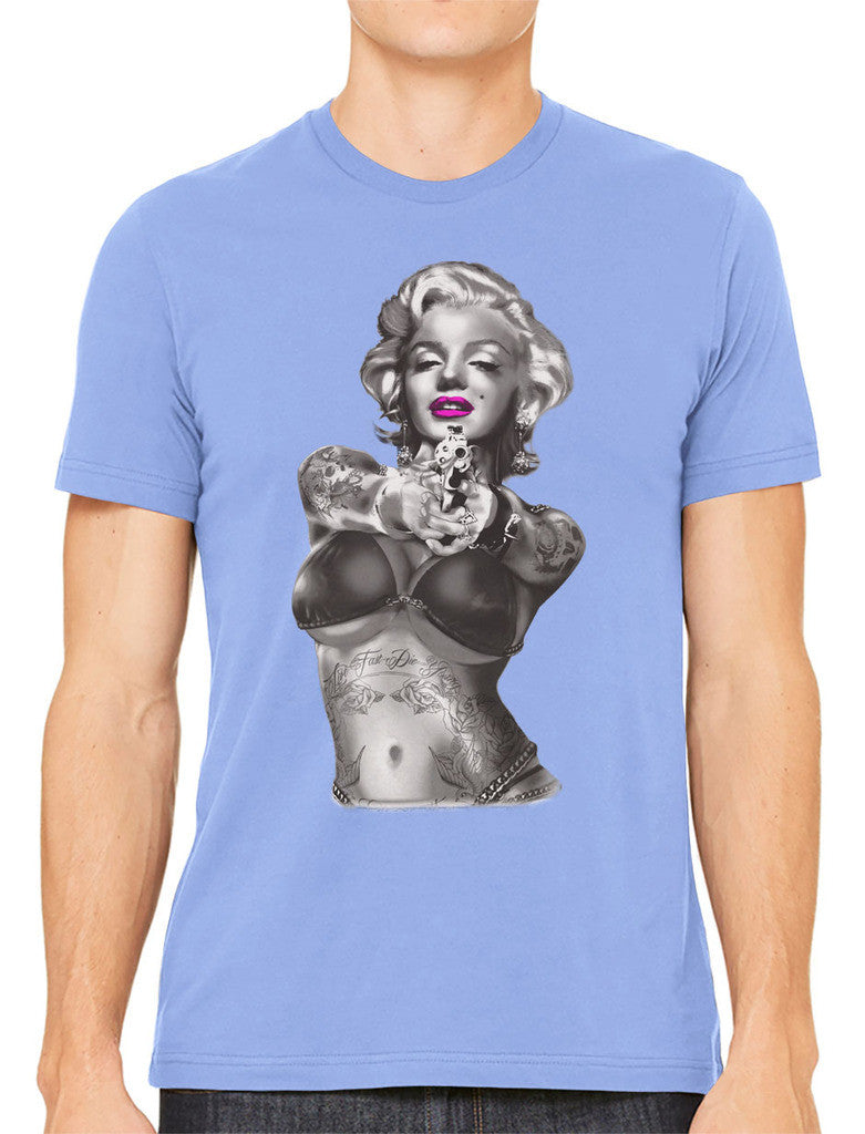 Gangster Marilyn Monroe Men's T-shirt