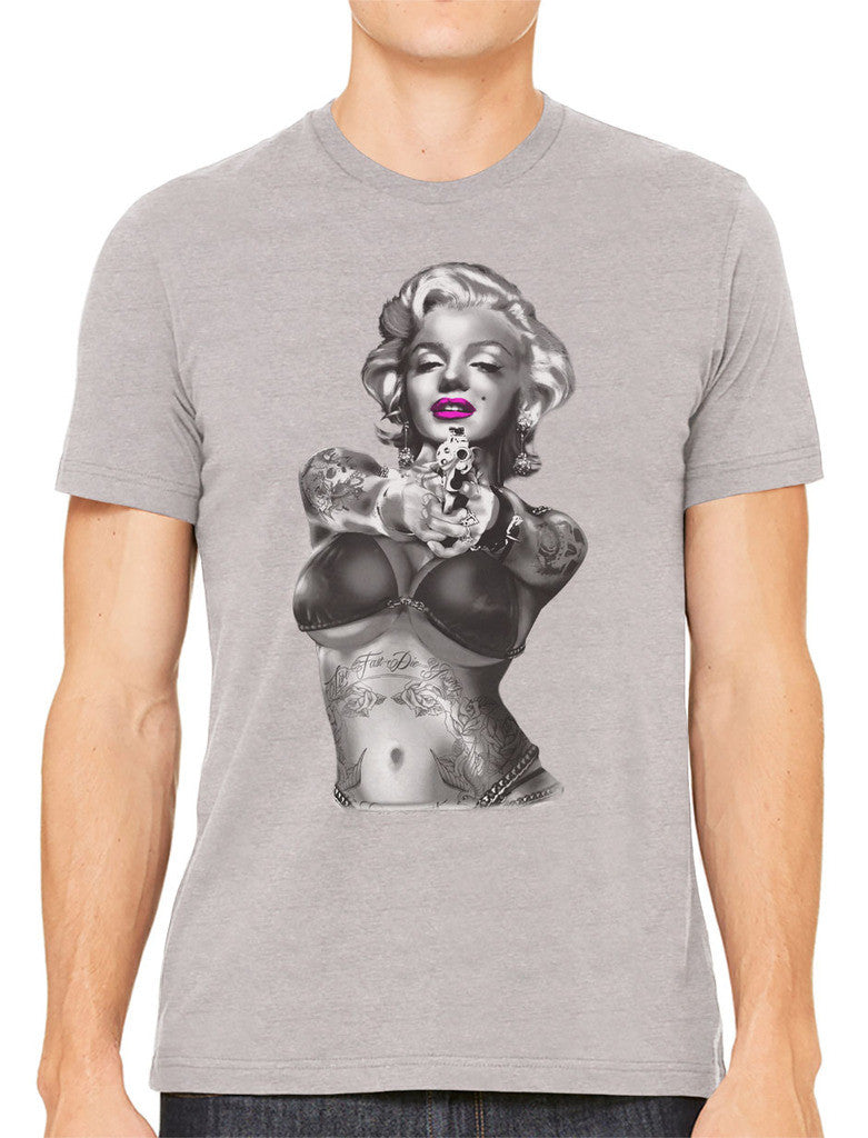 Gangster Marilyn Monroe Men's T-shirt