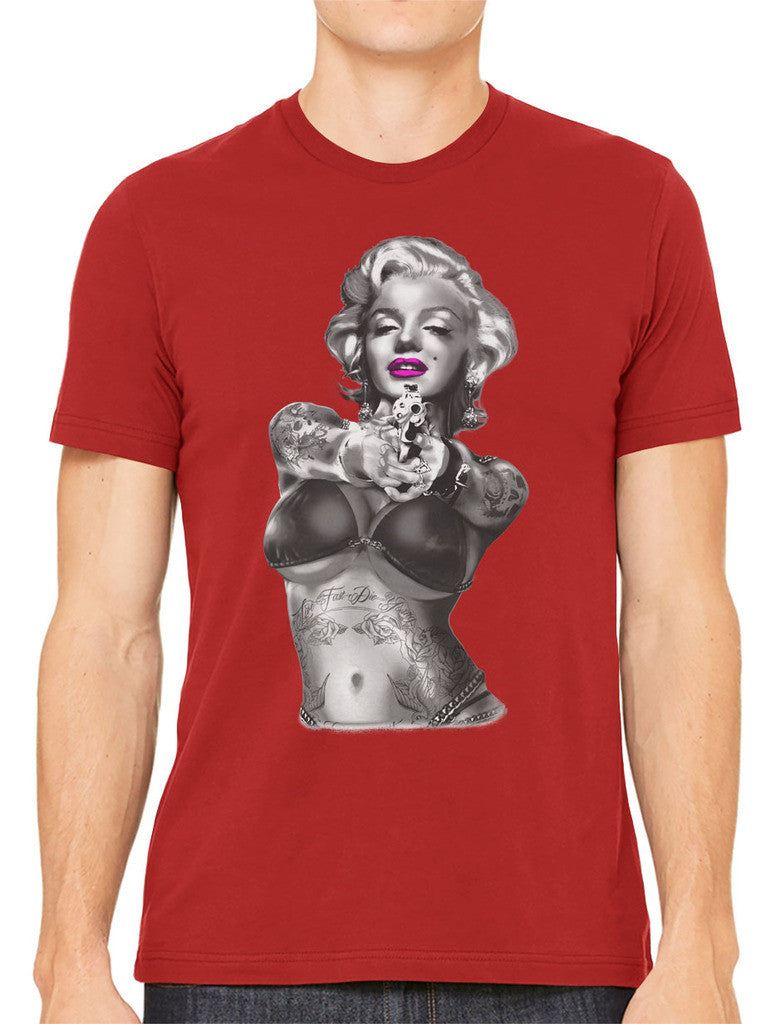 Gangster Marilyn Monroe Men's T-shirt