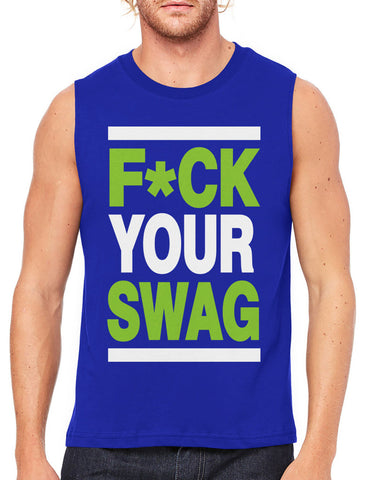 Swag Doesn't Cure Ugly Men's Sleeveless T-Shirt