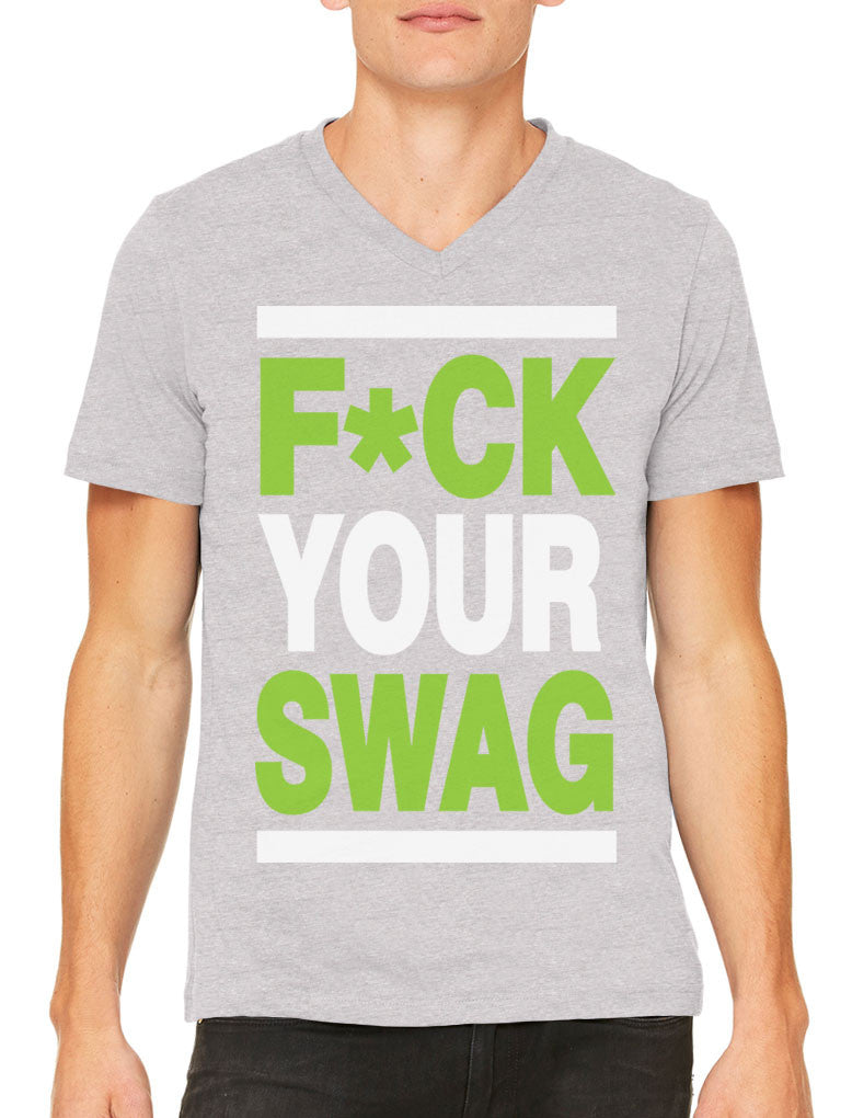 Fuck Your Swag Men's V-neck T-shirt