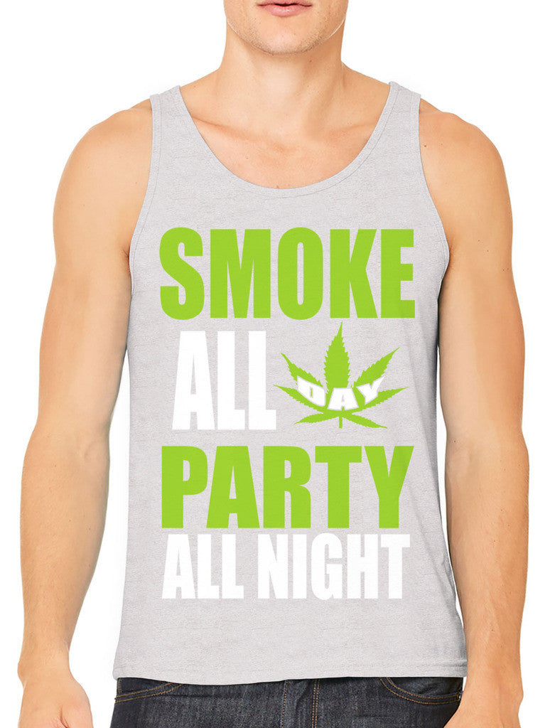 Smoke All Day Party All Night Men's Tank Top