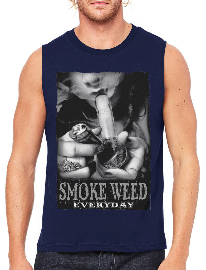 Smoke Weed Everyday Men's Sleeveless T-Shirt