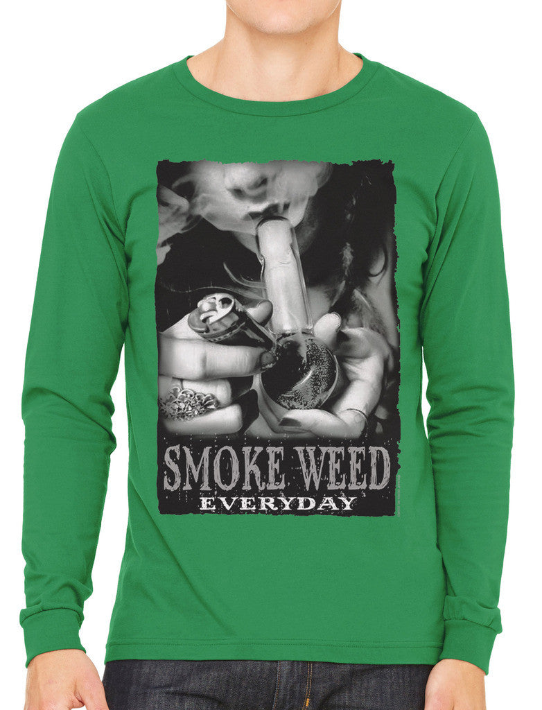 Smoke Weed Everyday Men's Long Sleeve T-shirt