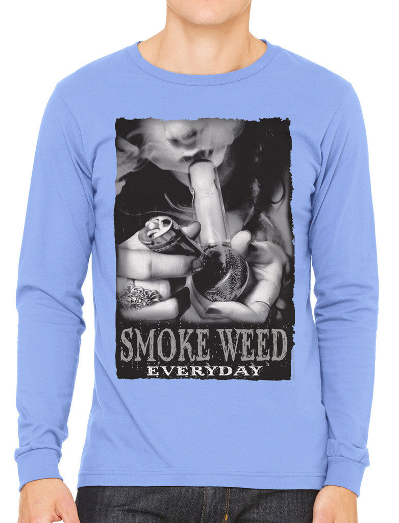 Smoke Weed Everyday Men's Long Sleeve T-shirt