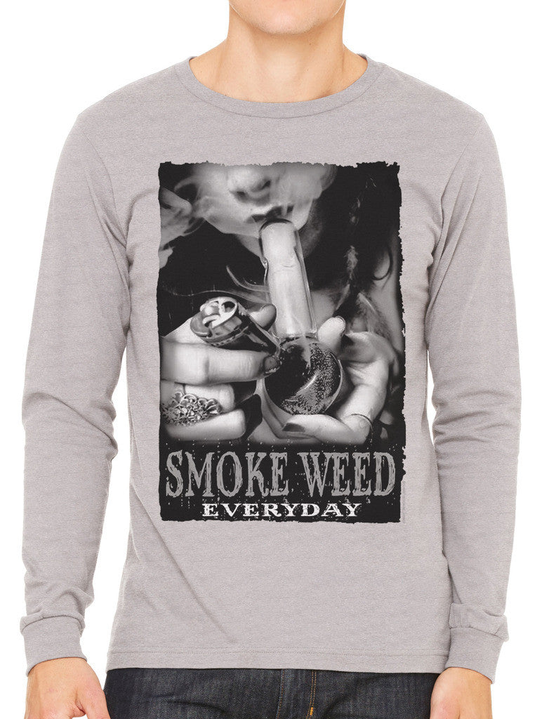 Smoke Weed Everyday Men's Long Sleeve T-shirt
