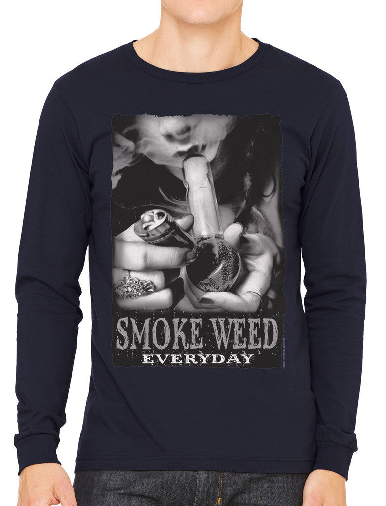 Smoke Weed Everyday Men's Long Sleeve T-shirt