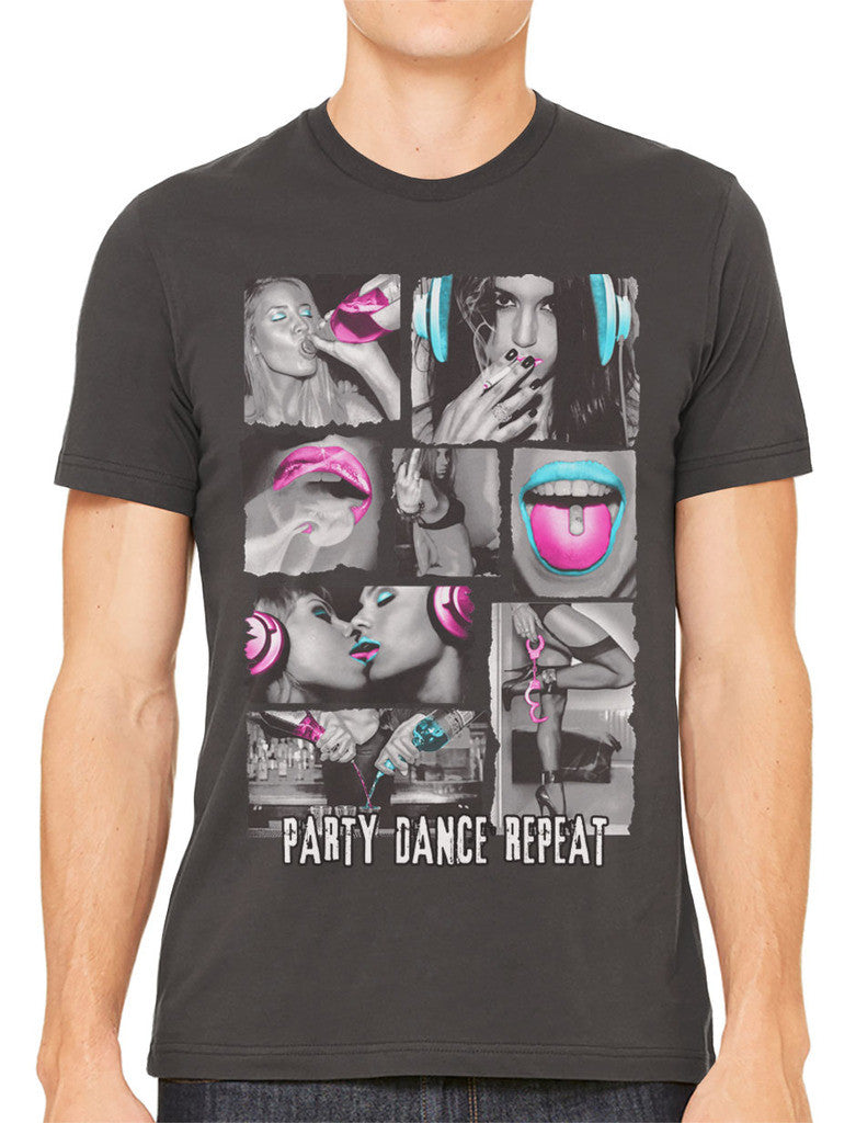 Party Dance Repeat Men's T-shirt