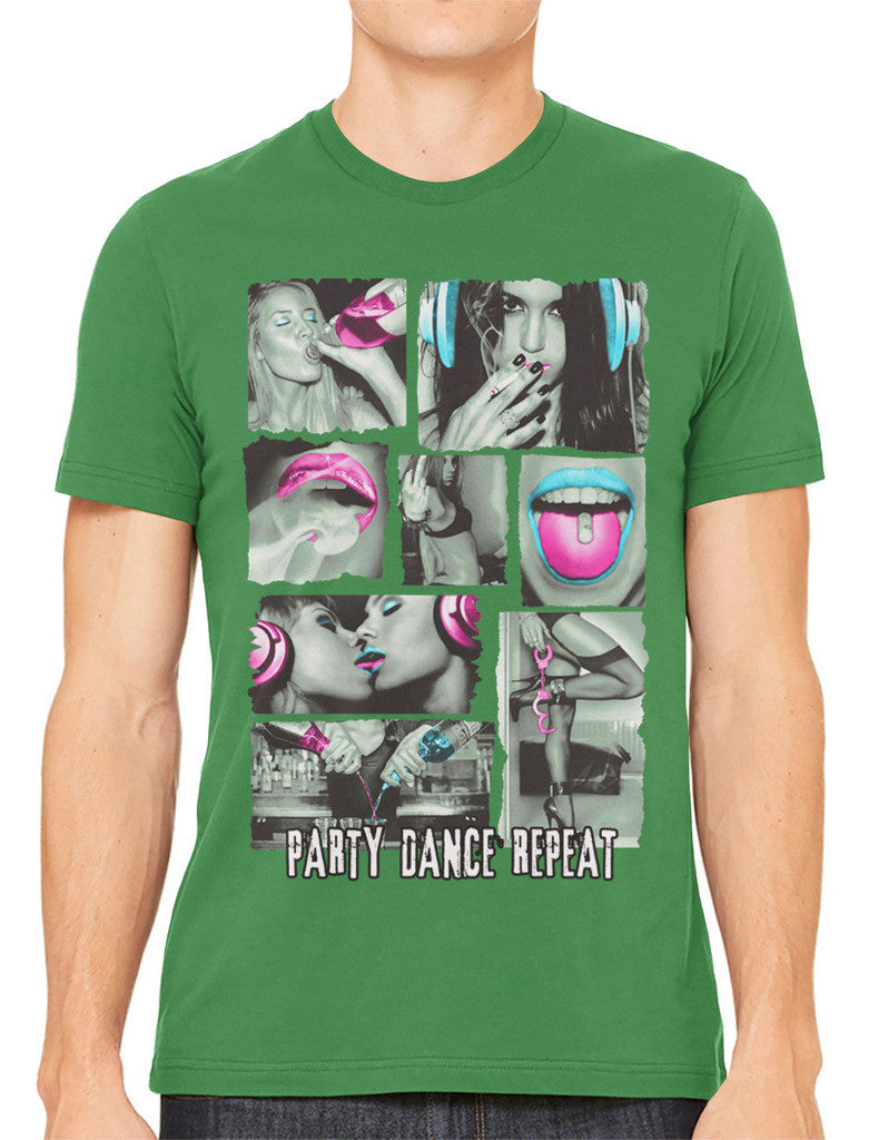 Party Dance Repeat Men's T-shirt
