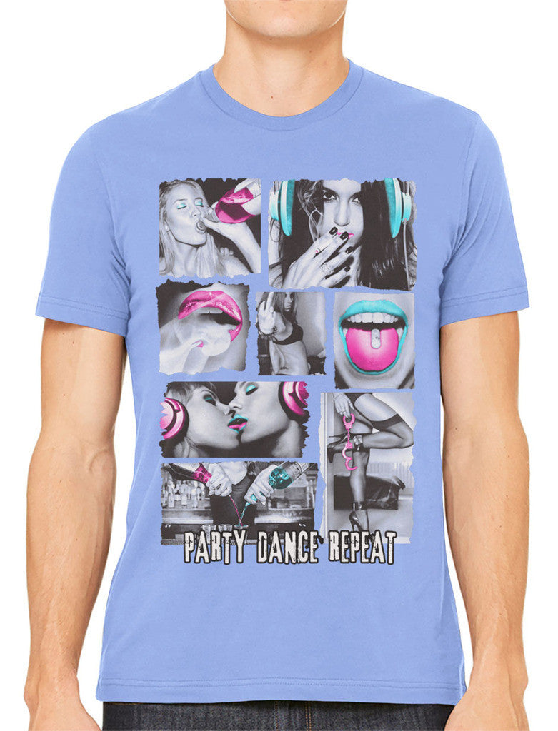 Party Dance Repeat Men's T-shirt