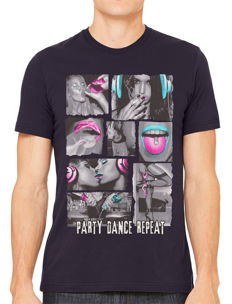 Party Dance Repeat Men's T-shirt